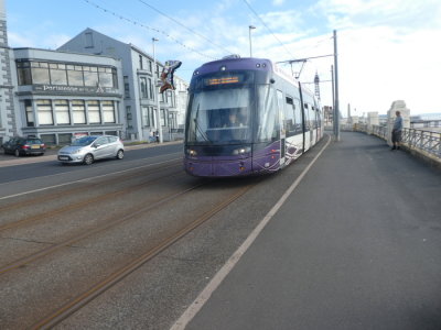 Bombardier Flexity2 010 @ North Shore Heading to Star Gate