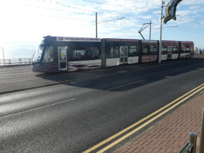 Bombardier Flexity2 010 @ North Shore Heading to Star Gate