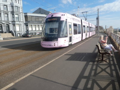 Bombardier Flexity2 016 @ North Shore Heading to Fleetwood Ferry