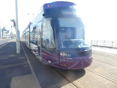 Bombardier Flexity2 008 leaving Pleasant Street towards Star Gate