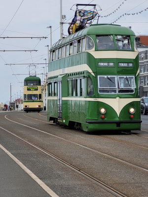 Blackpool Balloon 700 (1934) + 707 (1934) @ North Shore Heading to Star Gate Terminus