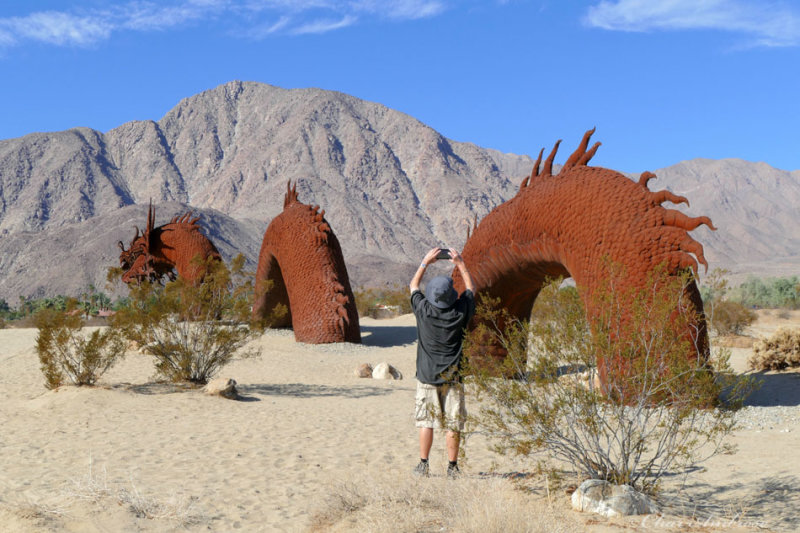 The Sea Serpent Sculpture