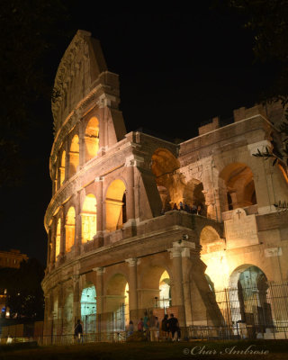 Colosseum, Edge of the Outer Wall