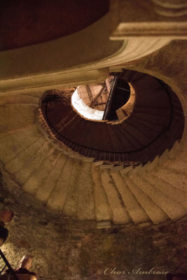 Spiral Staircase in the Borromeo Palace 
