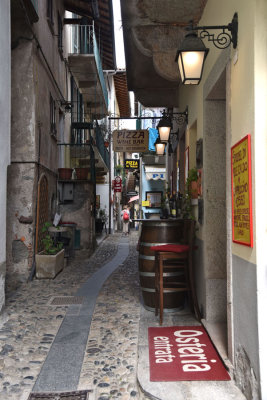 One of the Narrow Alleys on Isola Pescatori