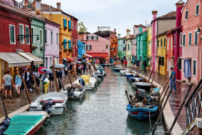 Canal in Burano