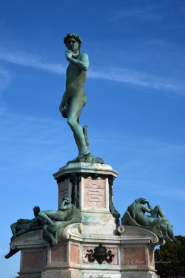 The David at Piazzale Michelangelo