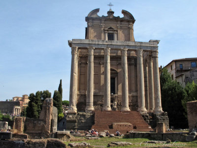 Temple of Antoninus and Faustina at the Roman Forum