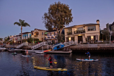 Paddle Boarders on Rivo Alto Canal