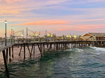 Redondo Beach Pier on a December Afternoon. 