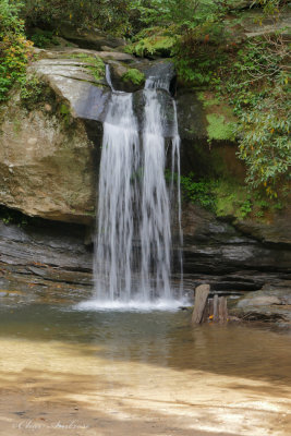 Waterfall on Lake Jocassee