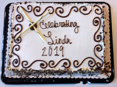 Celebrating Linda cake