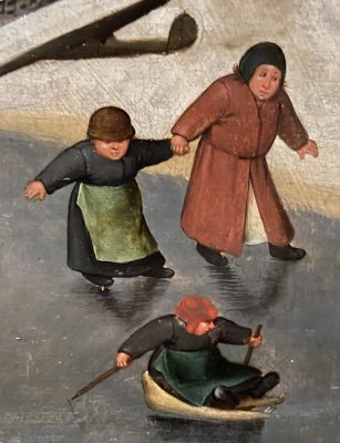 Detail from a painting in the Bonnefantenmuseum