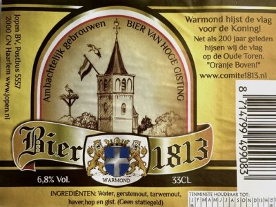 Etiket Warmonds bier
