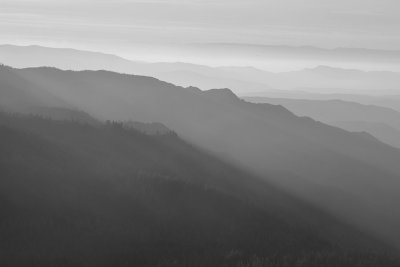 The mountains