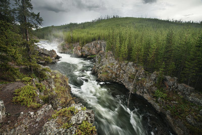 Firehole falls