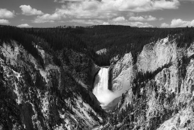 Lower Falls and the Canyon