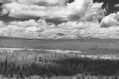 The mountains