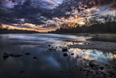 River Sunset