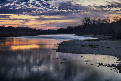 River Sunset