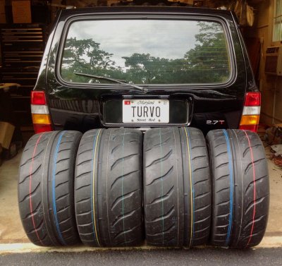 They're wider than the old tires