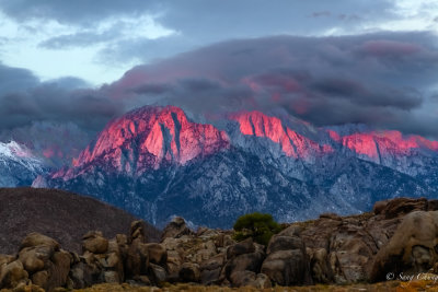 dawning at  Mt. Whitney