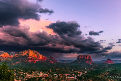 Red Rock Country at sunset