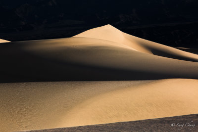 sand dunes at Death Valley