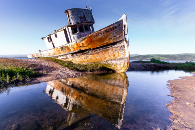 wrecked ship