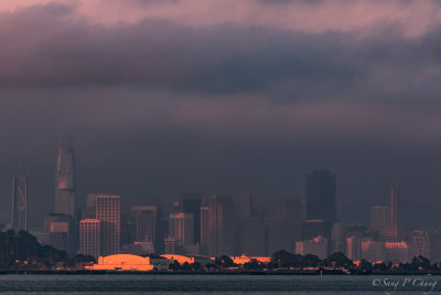 San Francisco at dawn