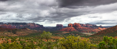panoramic view of Red Rock Country
