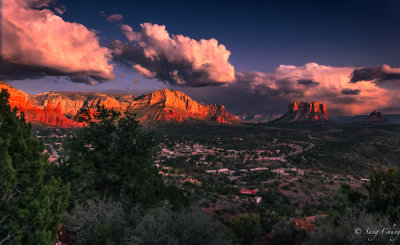 Red Rock Country at sunset