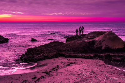 dawning at Dana Point