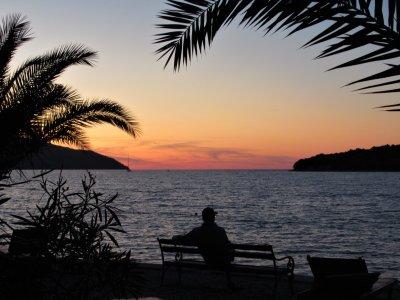 Coucher de soleil sur l'Adriatique - Sunset on Adriatic sea
