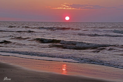 Lever de soleil - Sunrise on a morning walk