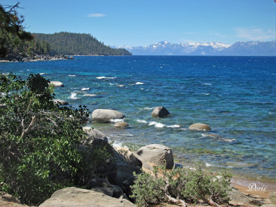 Chimney Beach, Lake Tahoe 