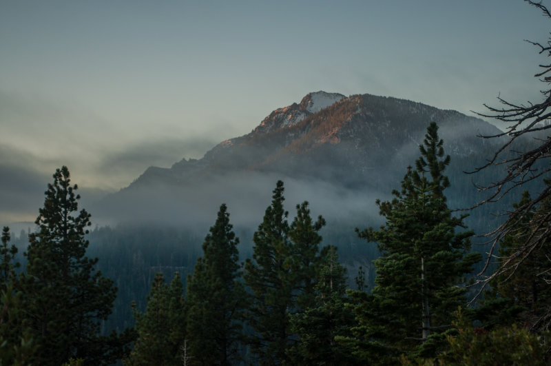 Lake Tahoe and central Sierra