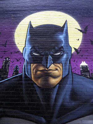 Batman closeup