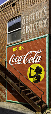The ubiqitous Coke Mural