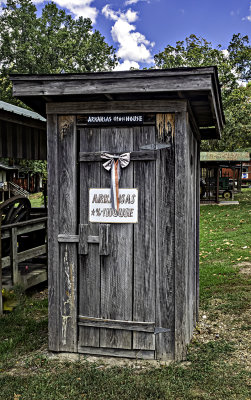 Arkansas outhouse