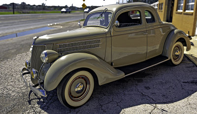 1936 Ford, normal Photoshop  processing