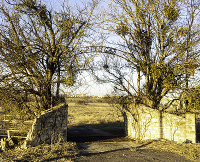 Original entrance to the Pfluger Family property (2/23)