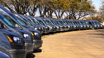 An Amazon Prime parking lot. (3/6)