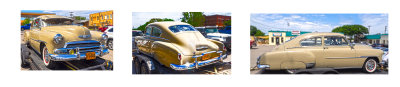 Three views of this well restored 1951 Chevy Fleetline Deluxe  (4/18)