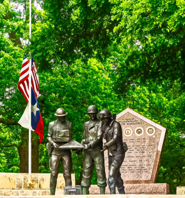 Pflugerville, TX Fallen Warriors Memorial (5/28)