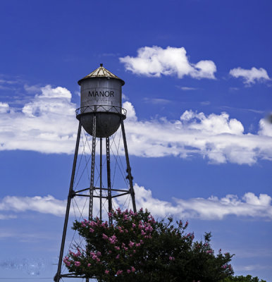 Manor, TX Tin Man water tower.
