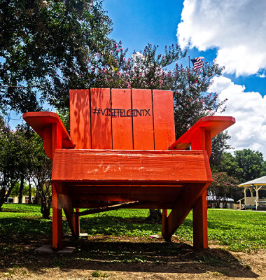 The Big Chair, Elgin, TX. (8/7)
