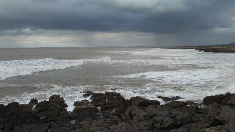 Surf at Rest Bay, Porthcawl