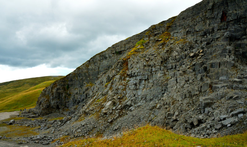One of the bigger quarry faces.