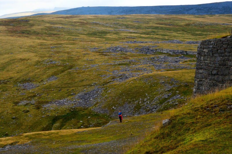 The edge of the Black Mountain.